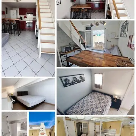 Joli T2 Avec Clim, 4/6 Personnes,500m De La Plage. Ferienhaus
